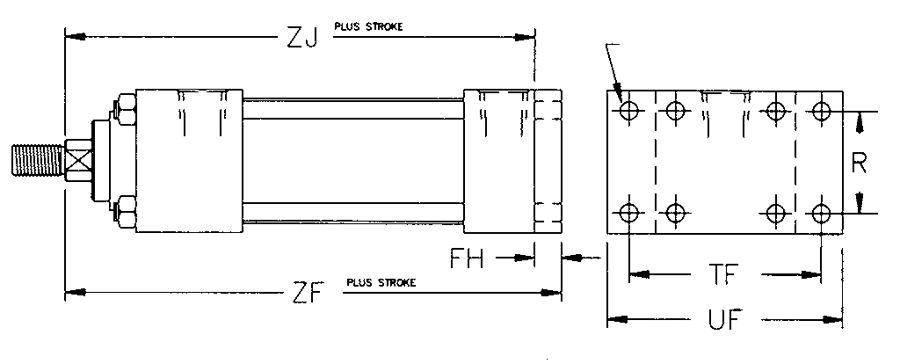 NFPA MF2 mounting diagram